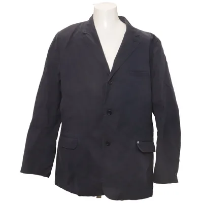 Blazer (Blauw) van New Man Katoen, Linnen