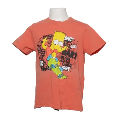 T-shirt (Rouge, Multicolore) de The Simpsons Coton
