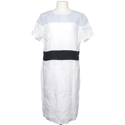 Jurk (Wit, Blauw, Zwart) van Stehmann Katoen, Polyester