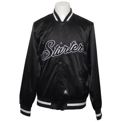 Veste universitaire (Noir, Blanc) de Starter Black Label Élasthane, Polyester