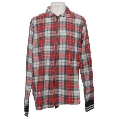 Flannel skjorte (Rød, Hvid, Sort) fra Claesen's Bomuld
