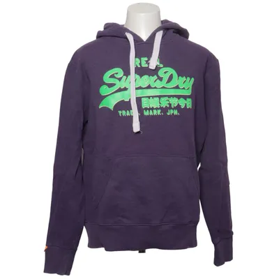 Hoodie (Purple, Green) from Superdry Vintage Cotton, Polyester