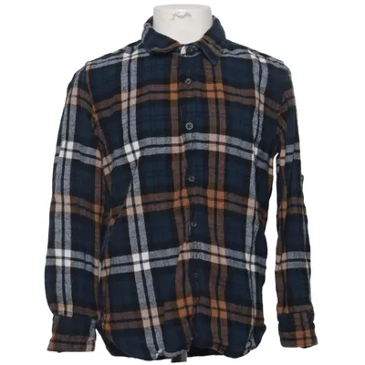 Flannel shirt (Blue, Brown, Multicolored) from Denim & Flower Cotton
