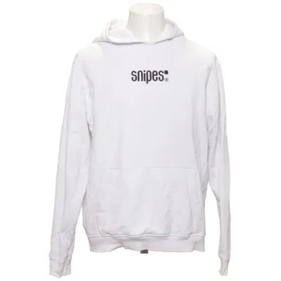 Capuchon sweater (Wit) van Snipes Katoen, Polyester