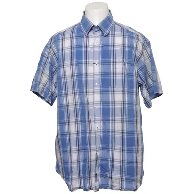 Short sleeve shirt (Blue, White) from Man by Tchibo Organic cotton