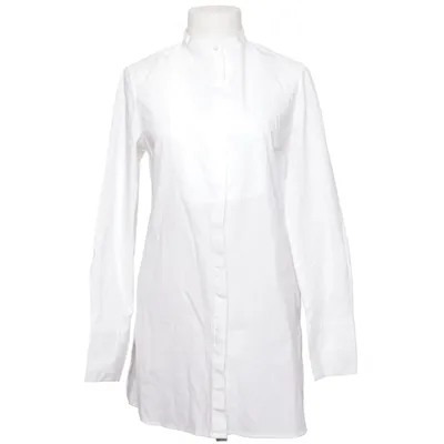 Shirt (Wit) van Oui Katoen, Elastaan