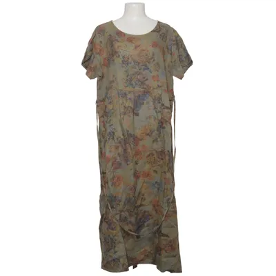 Dress (Green, Multicolored) from Lin Nature Linen