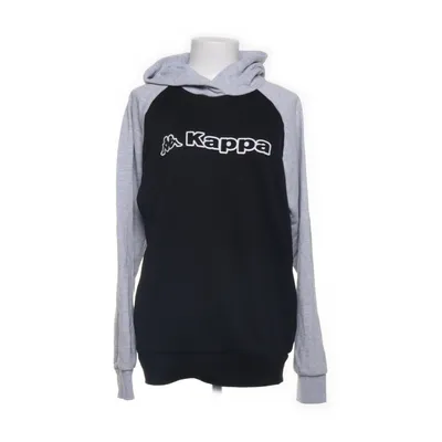 Sweat à capuche (Noir, Gris) de Kappa Coton, Polyester