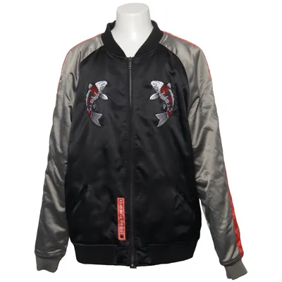 Bomberjacka (Svart, Grå, Röd) från CSBL Elastan, Polyester