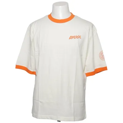 T-shirt (Blanc, Orange) de Aperol Coton biologique