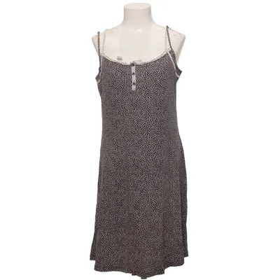 Nightgown (Black, White) from Sandwich Cotton, Modal