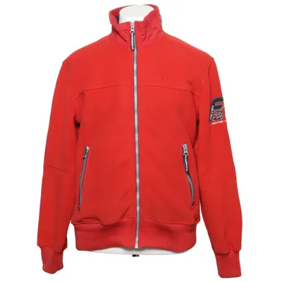 Fleece jacket (Red) from Falcon Polyester