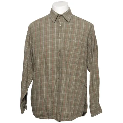 Flanellen overhemd (Groen, Meerkleurig) van Klepper Katoen, Viscose