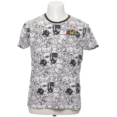 T-shirt (Vit, Svart) från Super Mario Bomull