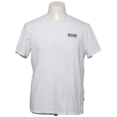 T-shirt (Weiß) von Moschino Underwear Baumwolle, Elasthan