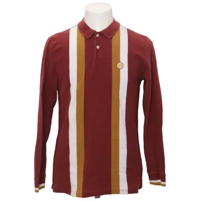 Rugby shirt (Red, White, Yellow) from Pretty Green