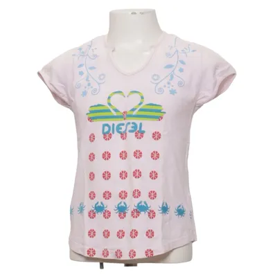 T-shirt (Roze, Meerkleurig) van Diesel Katoen