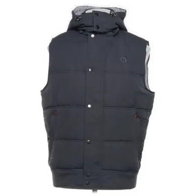 Gilet d'extérieur (Gris) de Solid Polyester