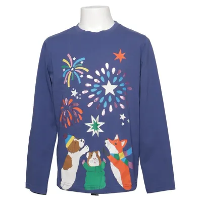 Långärmad t-shirt (Blå, Flerfärgad) från Mini Boden Bomull