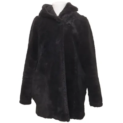Coat (Black) from Mymo Polyester