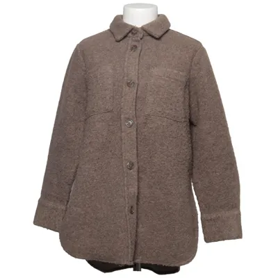Överskjorta (Brun) från Marie Lund Polyester, Ull