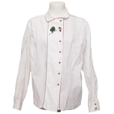 Shirt (White, Multicolored) from Grätz Cotton