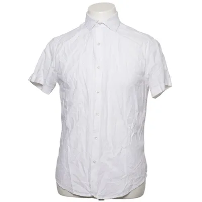 Short sleeve shirt (White) from Denim & Flower Cotton, Lyocell