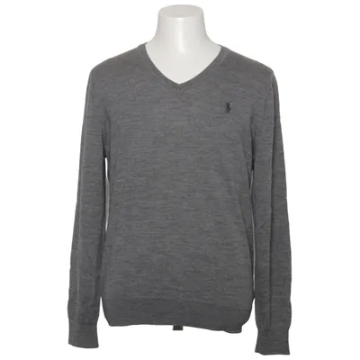 Pullover (Grijs) van Polo Ralph Lauren Merinowol