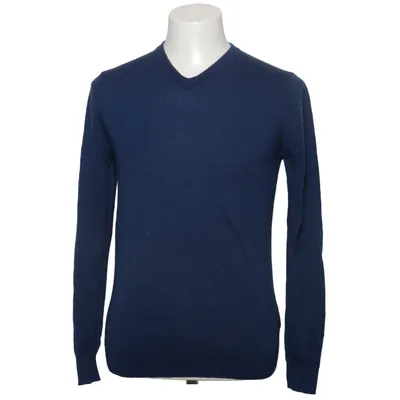 Pullover (Blue) from Hawes & Curtis Merino wool