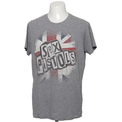 T-shirt (Grå, Flerfärgad) från Sex Pistols Bomull, Viskos