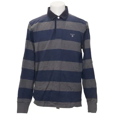 Rugby shirt (Blauw, Grijs) van GANT Katoen