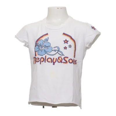 T-shirt (Vit, Flerfärgad) från Replay & Sons