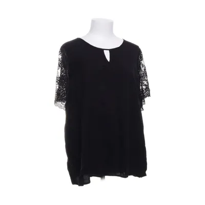 Topp (VMCRUSK LACE V-NECK SS TOP WVN CUR) från Vero Moda Curve Viskos
