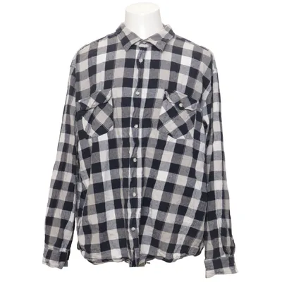 Flannel shirt (Blue, White) from Atlas for Men Cotton