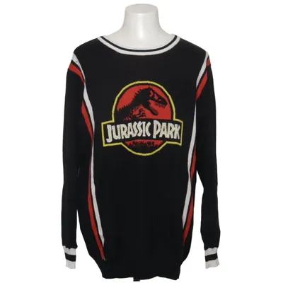 Strickpullover (Schwarz, Rot, Weiß) von Jurassic Park Acryl, Baumwolle