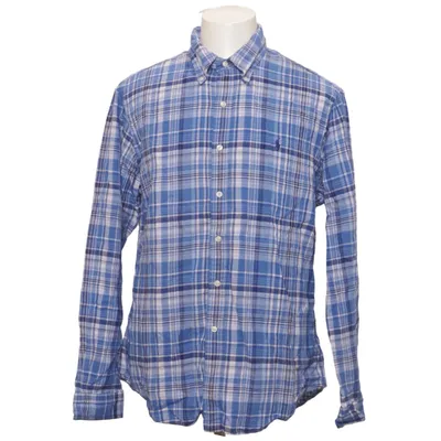 Buttondownskjorte (Blå, Hvid) fra Polo Ralph Lauren Bomuld