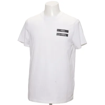 T-shirt (Hvid) fra Armani Exchange Bomuld, Elastan