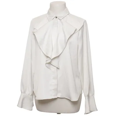 Bluse (Hvid) fra Zara Polyester