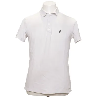 Poloshirt (Wit) van Peak Performance Katoen, Elastaan