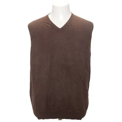 Slipover (Brown) from Strokesman's Cashmere, Cotton