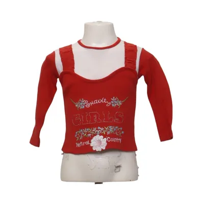 T-shirt à manches longues (Rouge, Blanc) de Head Sportswear Coton