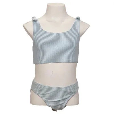 Bikini (Blå, Hvid) fra Yigga Elastan, Polyamid, Polyester