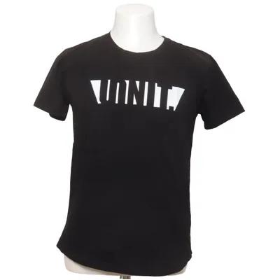 T-shirt (Black, White) from Unit Cotton