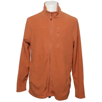 Fleecejakke (Orange) fra Identic Polyester