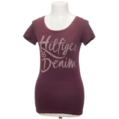 T-shirt (Lila) från Tommy Hilfiger Denim Bomull, Polyester