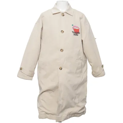 Coat (Beige) from Bobo Choses Cotton, Recycled polyester