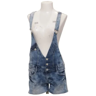 Korte tuinbroek (Blauw) van G-Smack Katoen, Elastaan, Polyester, Viscose