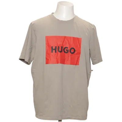 T-shirt (Gray, Red, Black) from Hugo Boss Cotton, Elastane