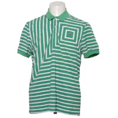 Poloshirt (Groen, Wit) van Lacoste Live Katoen