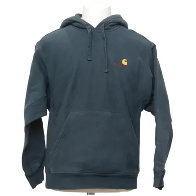 Hættetrøje (HOODED AMERICAN SCRIPT SWEAT) fra Carhartt WIP Bomuld, Elastan, Polyester